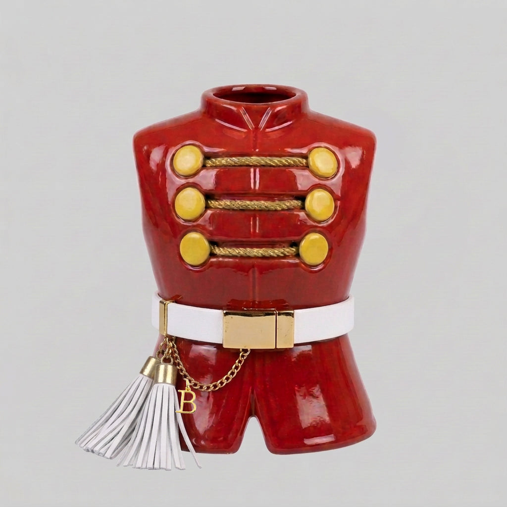 General Electric "Bandy the Bandmaster" Doll: White Leather Belt- "B" Charm" Accessory