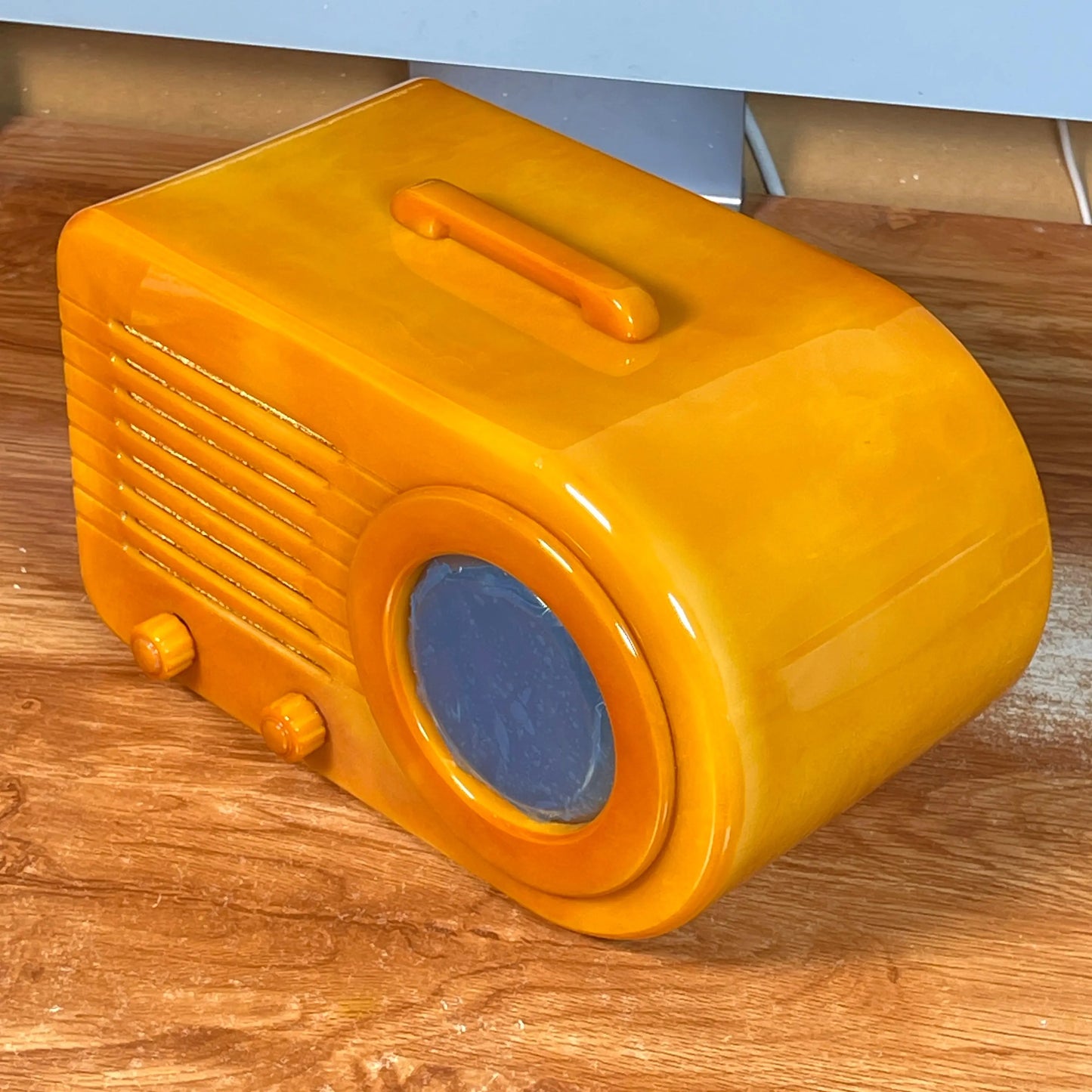 FADA 1000 "Bullet" Butterscotch Catalin Radio Restoration #2 Catalin Store Sells Catalin Radios and Art Deco Radios