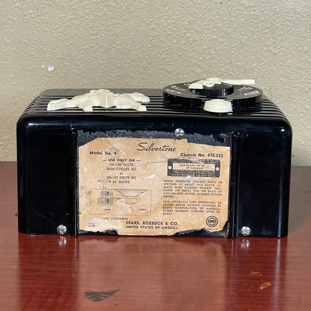 Silvertone 'Roy Rogers' # 4 Radio Catalin Store Selling Catalin Radios and Art Deco Radios
