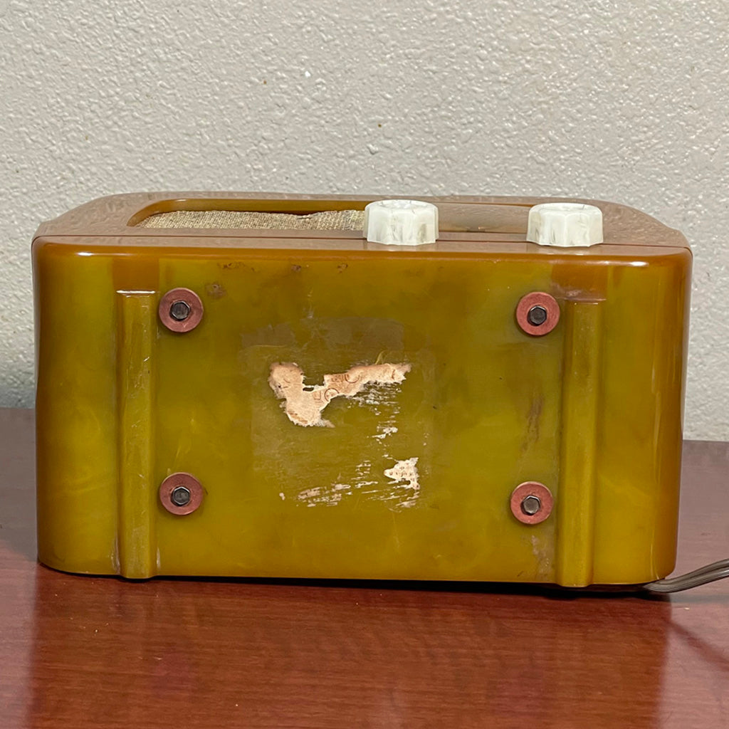 FADA 711 "Dip Top" Catalin Radio- Green Onyx