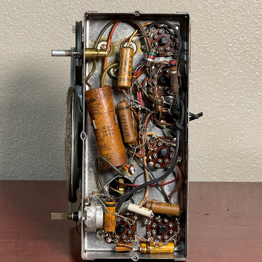 Bendix 526C Catalin Radio- Gorgeous, Deep Swirl Green Jade