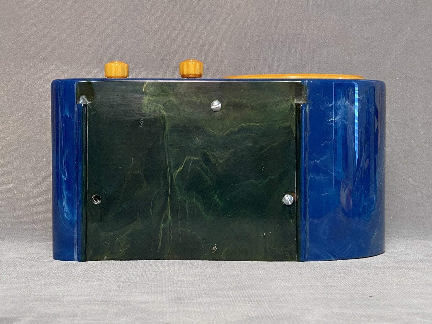 FADA 1000 Insert Grill Bullet Catalin Radio Blue/Butterscotch