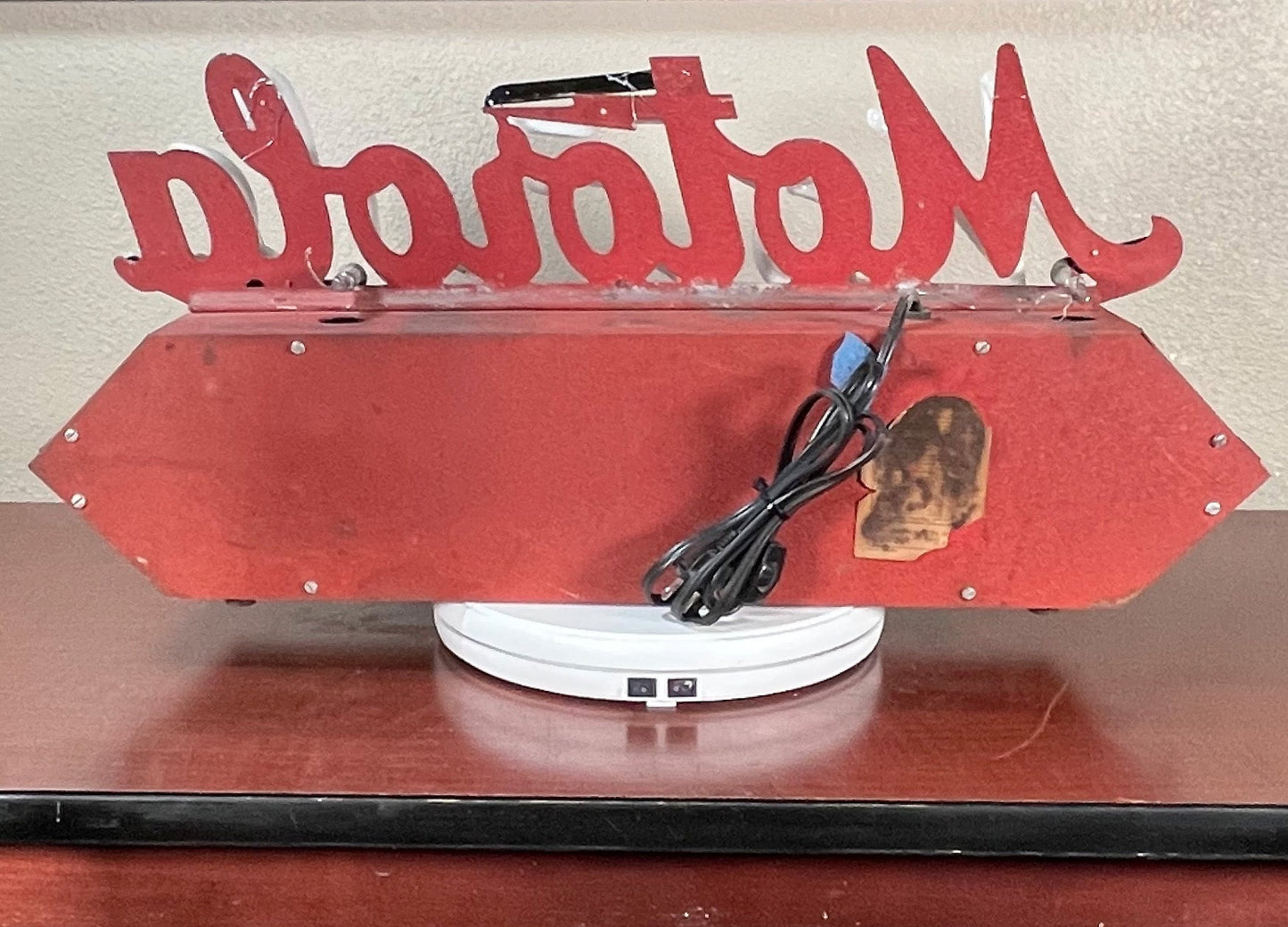 Motorola 24" "Home Radio" Neon Advertising Sign