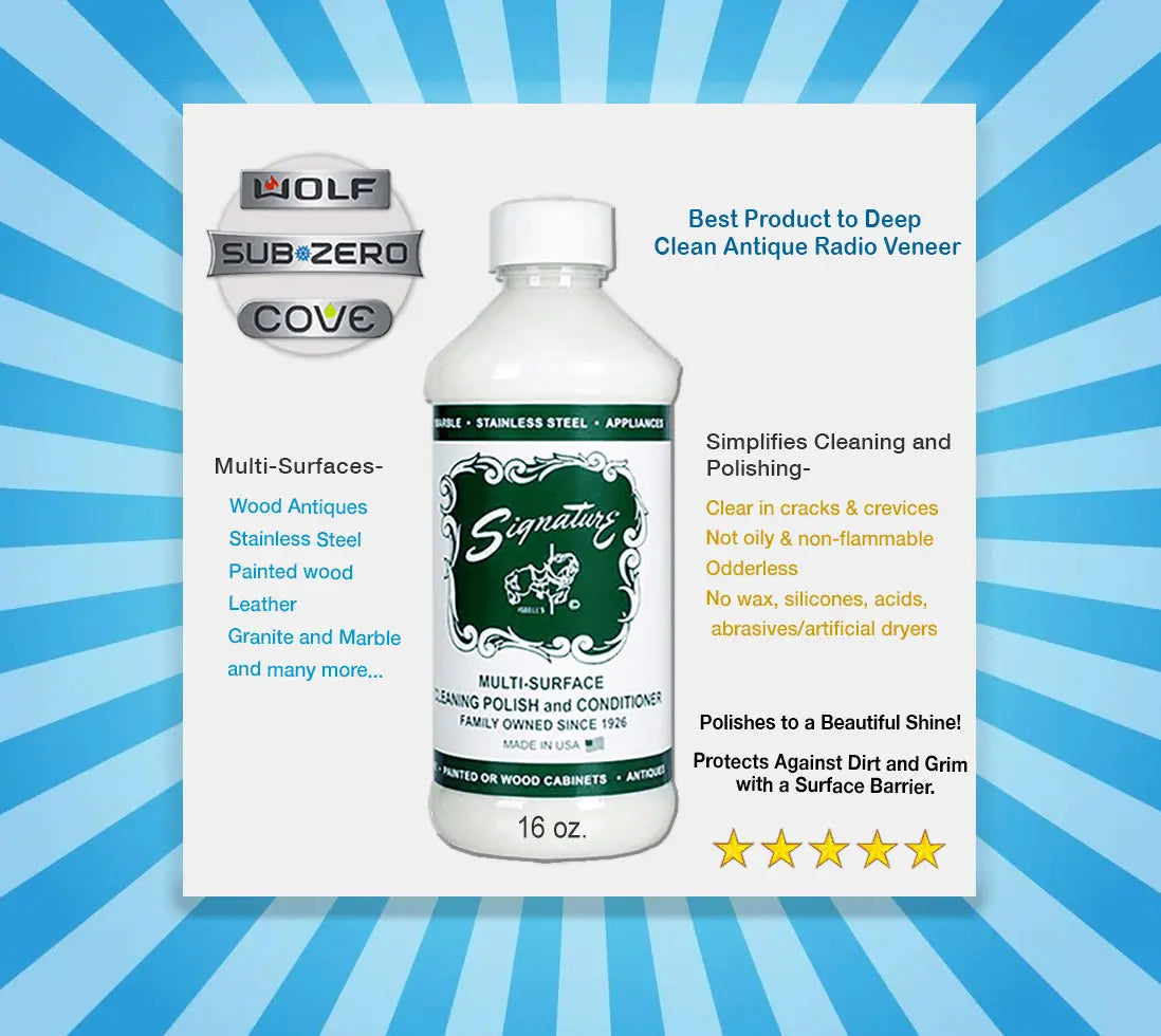 Antique Radio Restoration Supplies