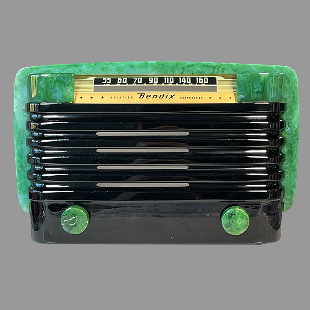 Bendix 526C Catalin Radio Green Jade Restoration