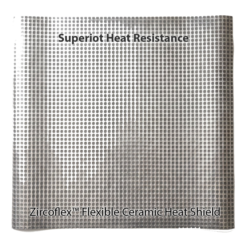 Catalin Radio Cabinet Heat Shield- Zircoflex™ Flexible Ceramic (Aerospace Technology)