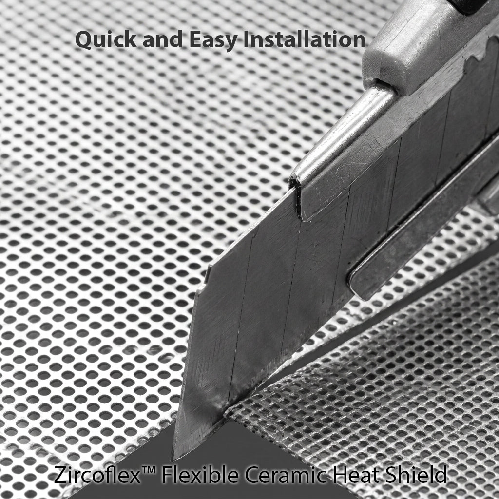 Catalin Radio Cabinet Heat Shield- Zircoflex™ Flexible Ceramic (Aerospace Technology)
