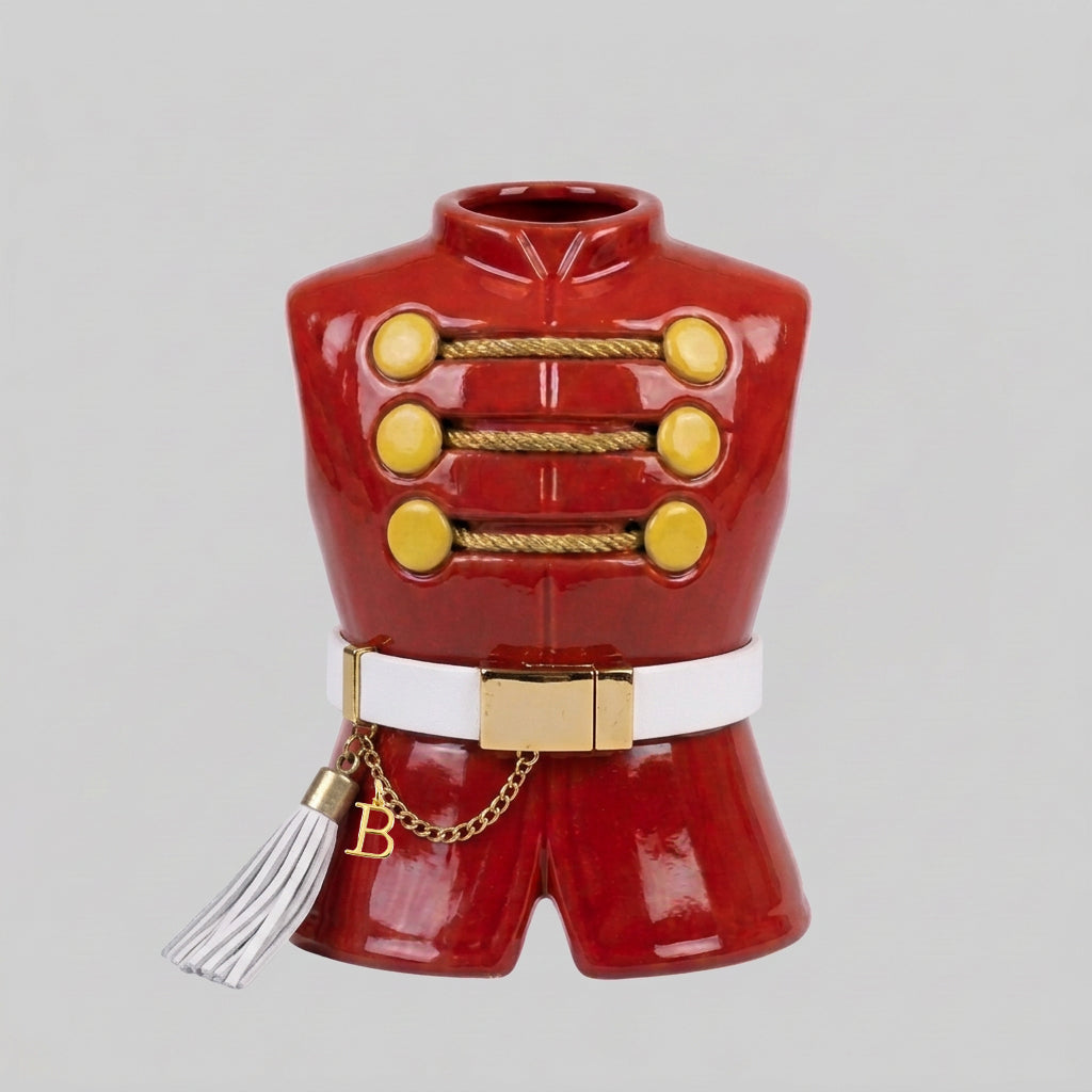 General Electric "Bandy the Bandmaster" Doll: White Leather Belt- "B" Charm" Accessory