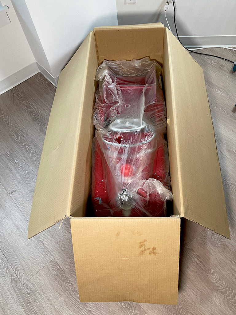 American Retro AR-2003 Fire Truck unwrapped for the first time