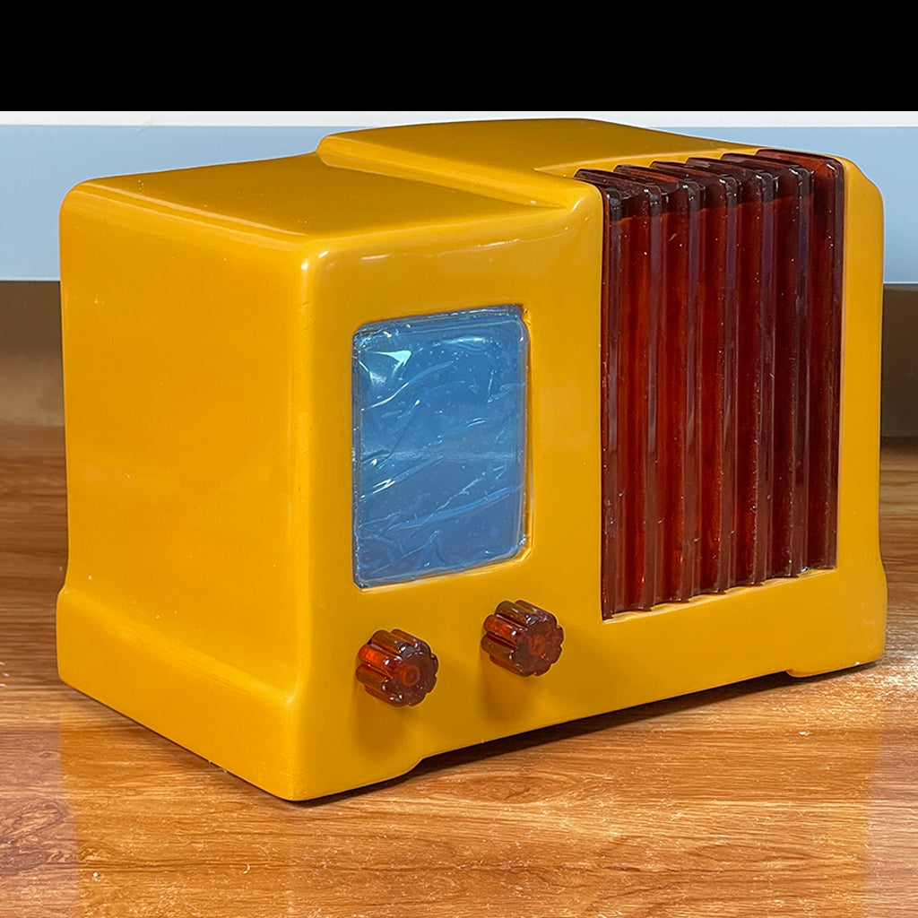 Arvin 532 Catalin Radio Butterscotch and Tortoise Restoration