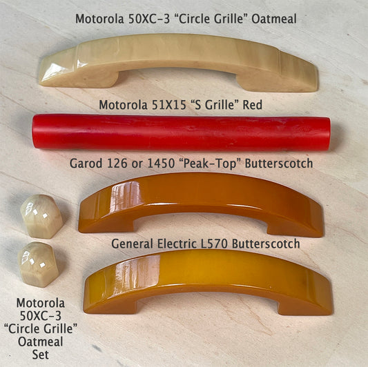 Garod, General Electric, Motorola Catalin Radio Parts Lot Sale