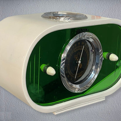 Cord "Zephyr" Green Mirror Radio Restoration