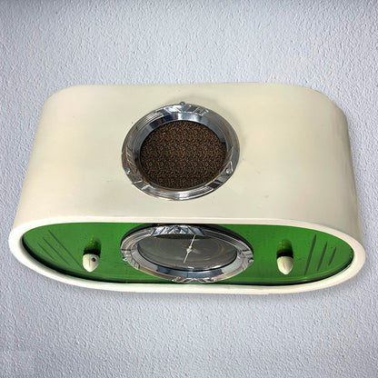 Cord "Zephyr" Green Mirror Radio Restoration