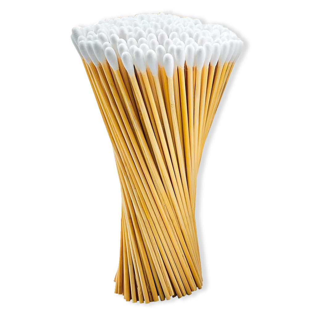 Cotton Swabs- 6" Professional Grade Designed for Cleaning