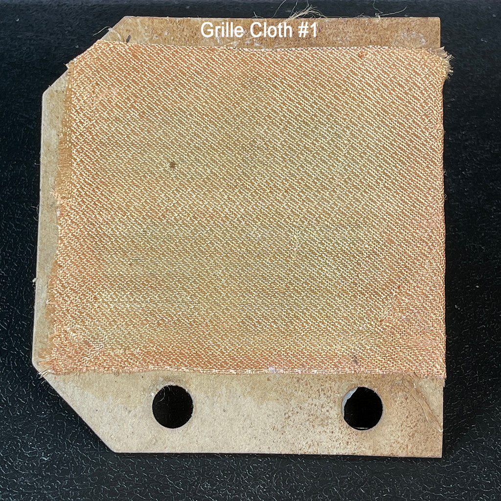 FADA 1000 "Bullet" Catalin Radio Grille Cloth- Original Catalin Store Selling Catalin Radios and Art Deco Radios