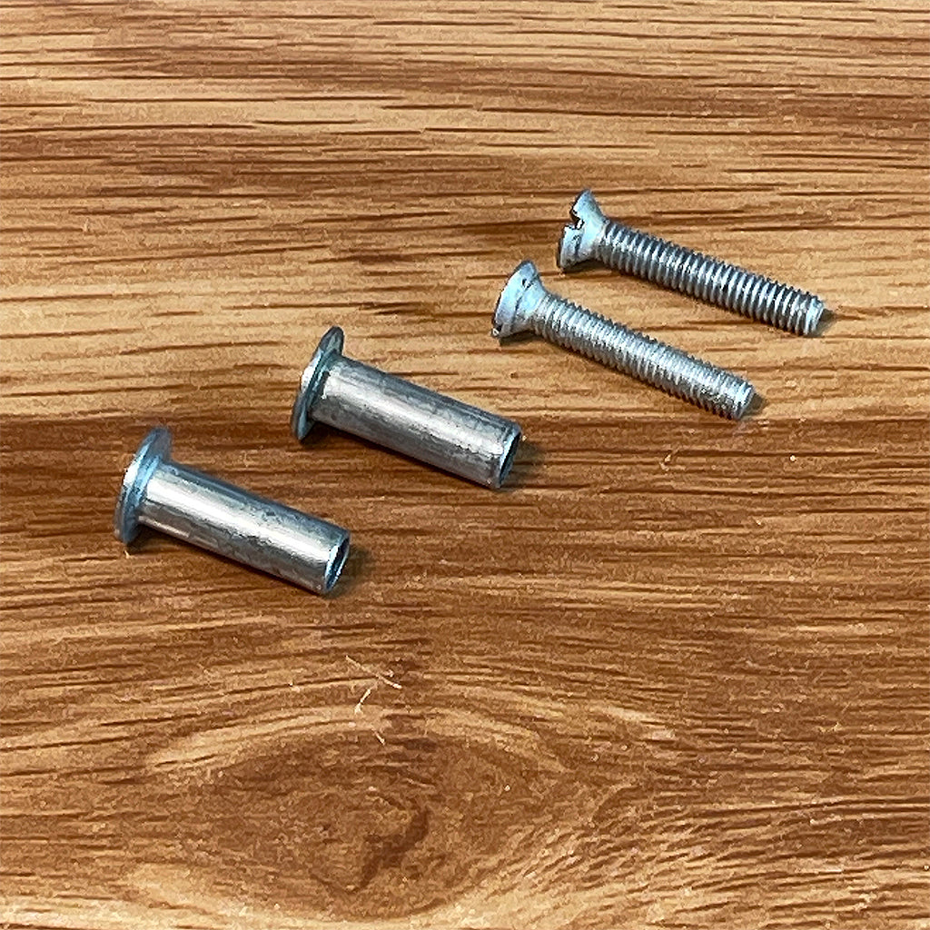 FADA 1000/115 Catalin Radio Metal Handle Posts Qty:2- Original