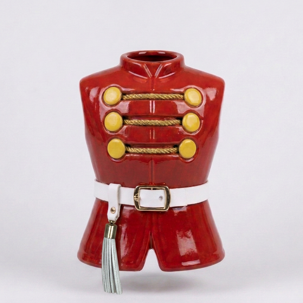 General Electric "Bandy the Bandmaster" Doll: White Leather Belt Tassel Accessory