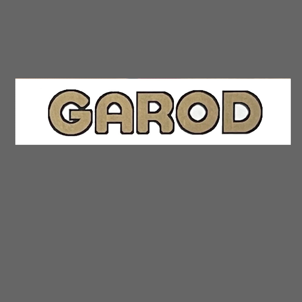Garod Waterslide Catalin Radio Decal