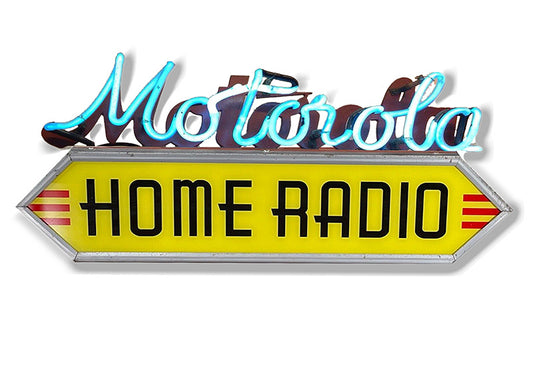Motorola 24" "Home Radio" Original Neon Advertising Sign (1946)