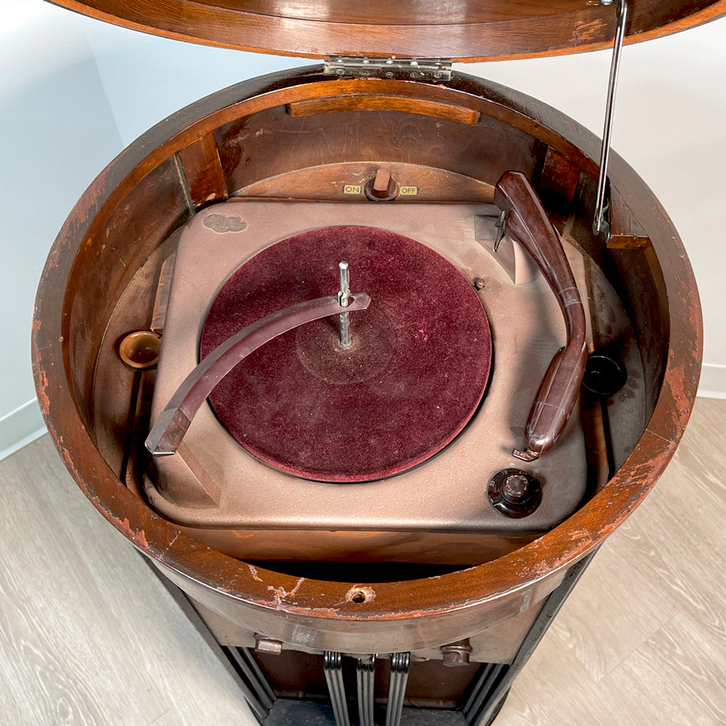 Motorola 9R Phonograph Radio Circular Console #2