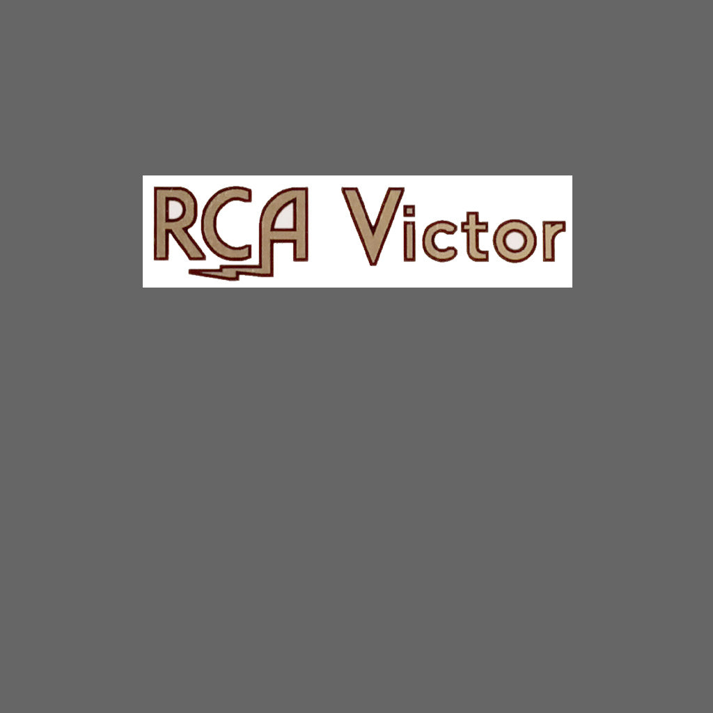RCA Victor Waterslide Catalin Radio Decal