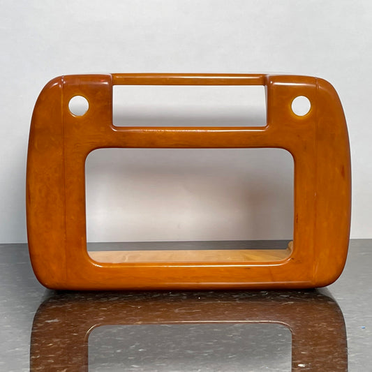 Sentinel 284 "WAVY GRILLE CATALIN RADIO CABINET ONLY