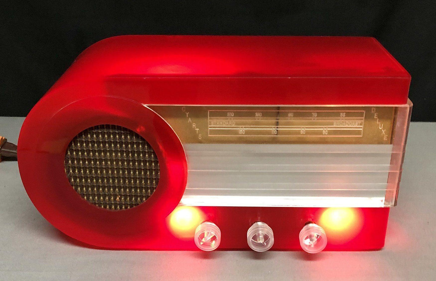 Cyarts B Plastic Radio- Red