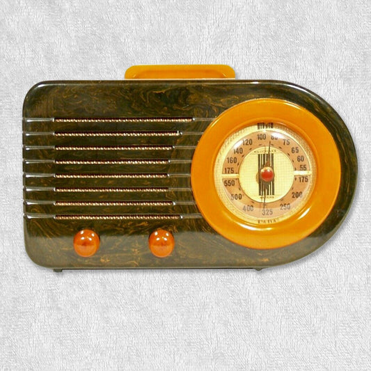 FADA 115 Bullet Catalin Radio- Greenish-Blue