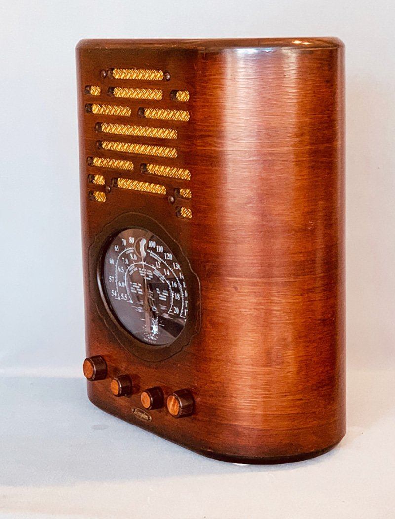 Simplex D, Deluxe Tombstone Wood Radio – Catalin Store Sells Catalin ...