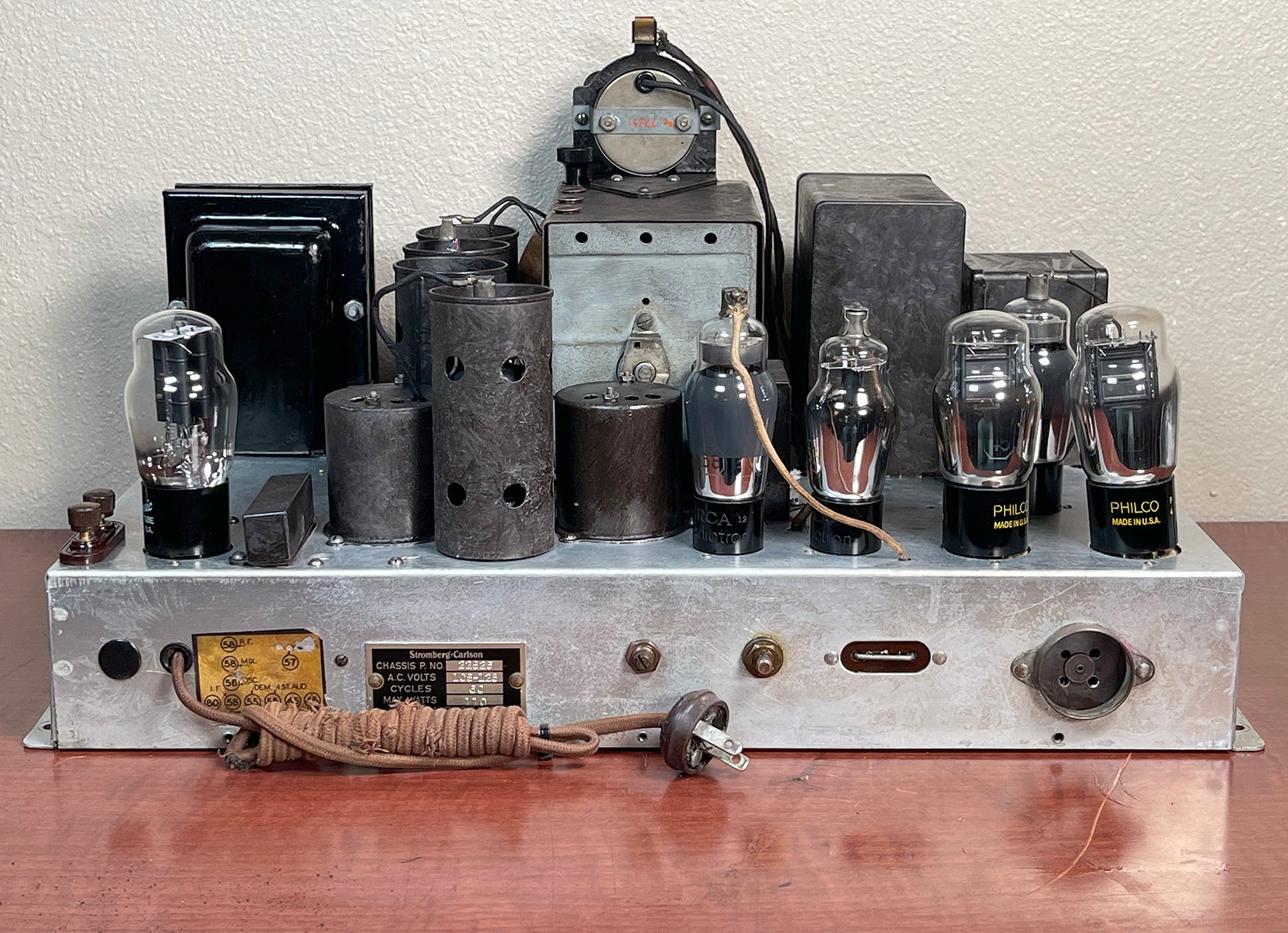 Stromberg-Carlson Console Radio- Custom Cabinet